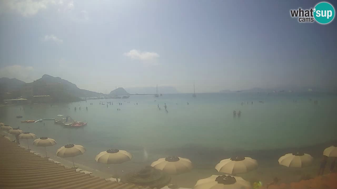 Webcam Terza Spiaggia Golfo Aranci – Liveblick auf den Strand