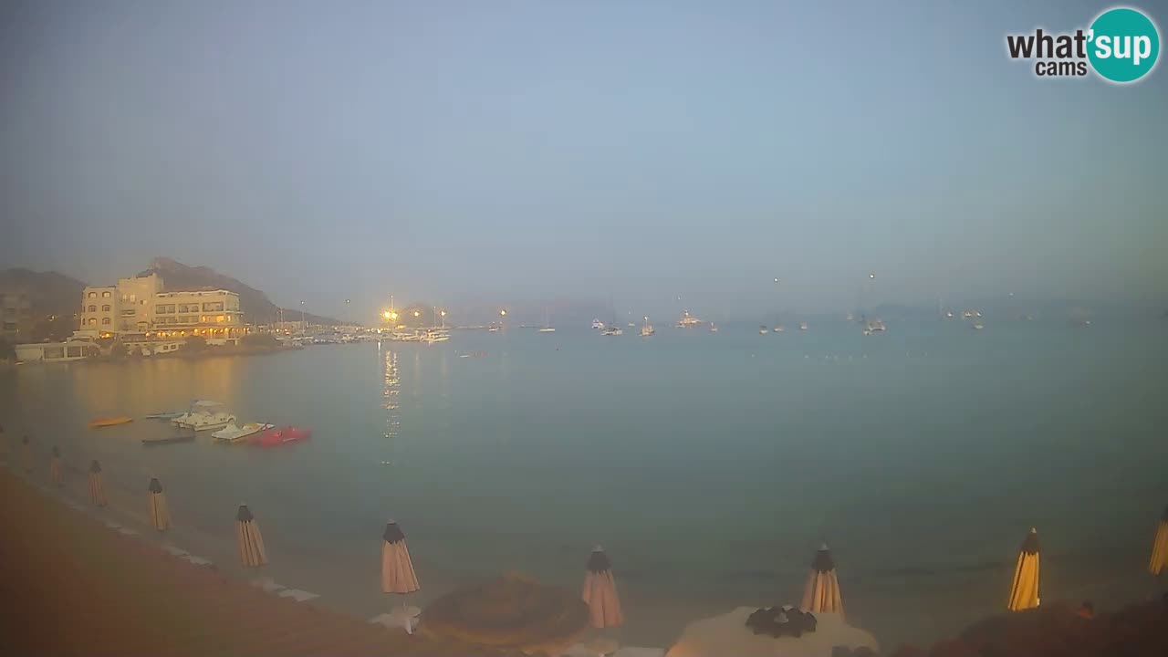 Webcam Terza Spiaggia Golfo Aranci – Vue en direct de la plage
