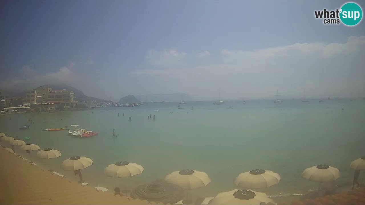 Webcam Terza Spiaggia Golfo Aranci – Vue en direct de la plage