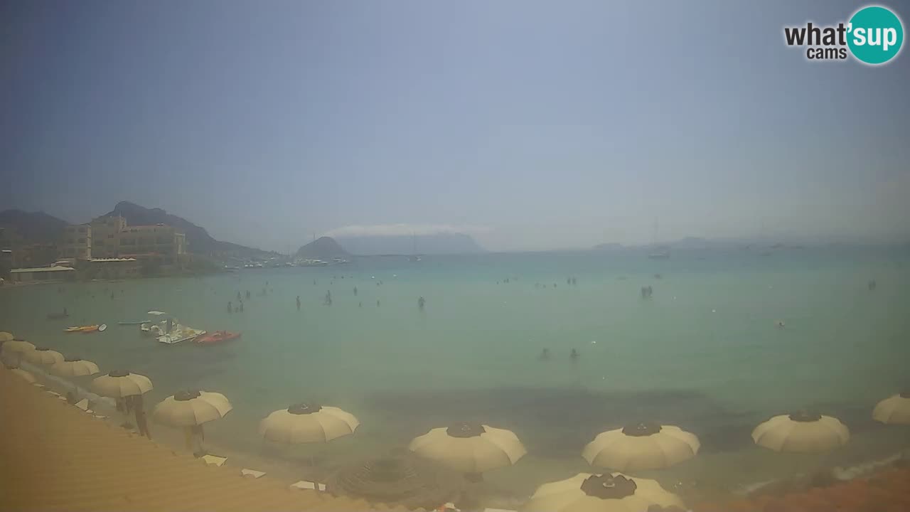Webcam Terza Spiaggia Golfo Aranci – Vue en direct de la plage
