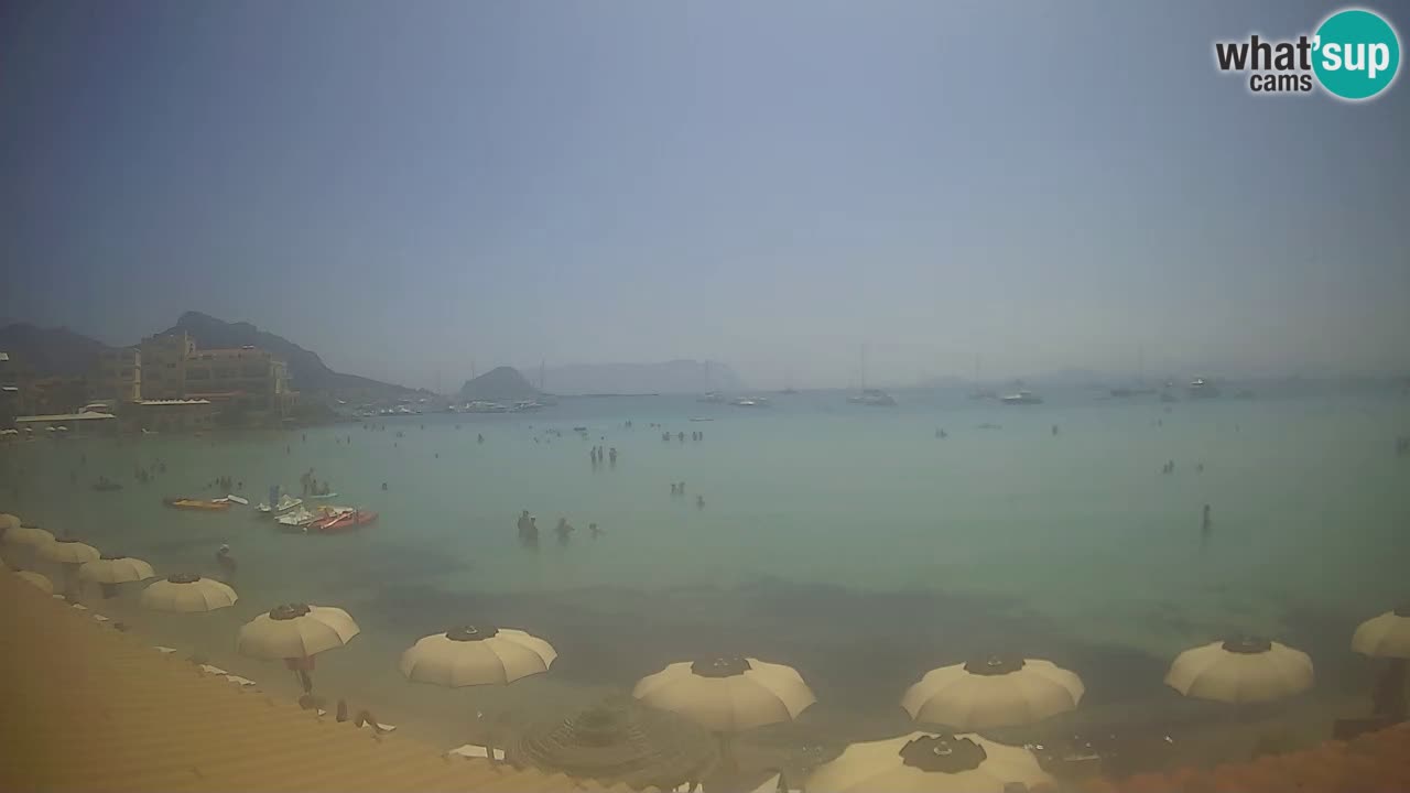 Webcam Terza Spiaggia Golfo Aranci – Vue en direct de la plage