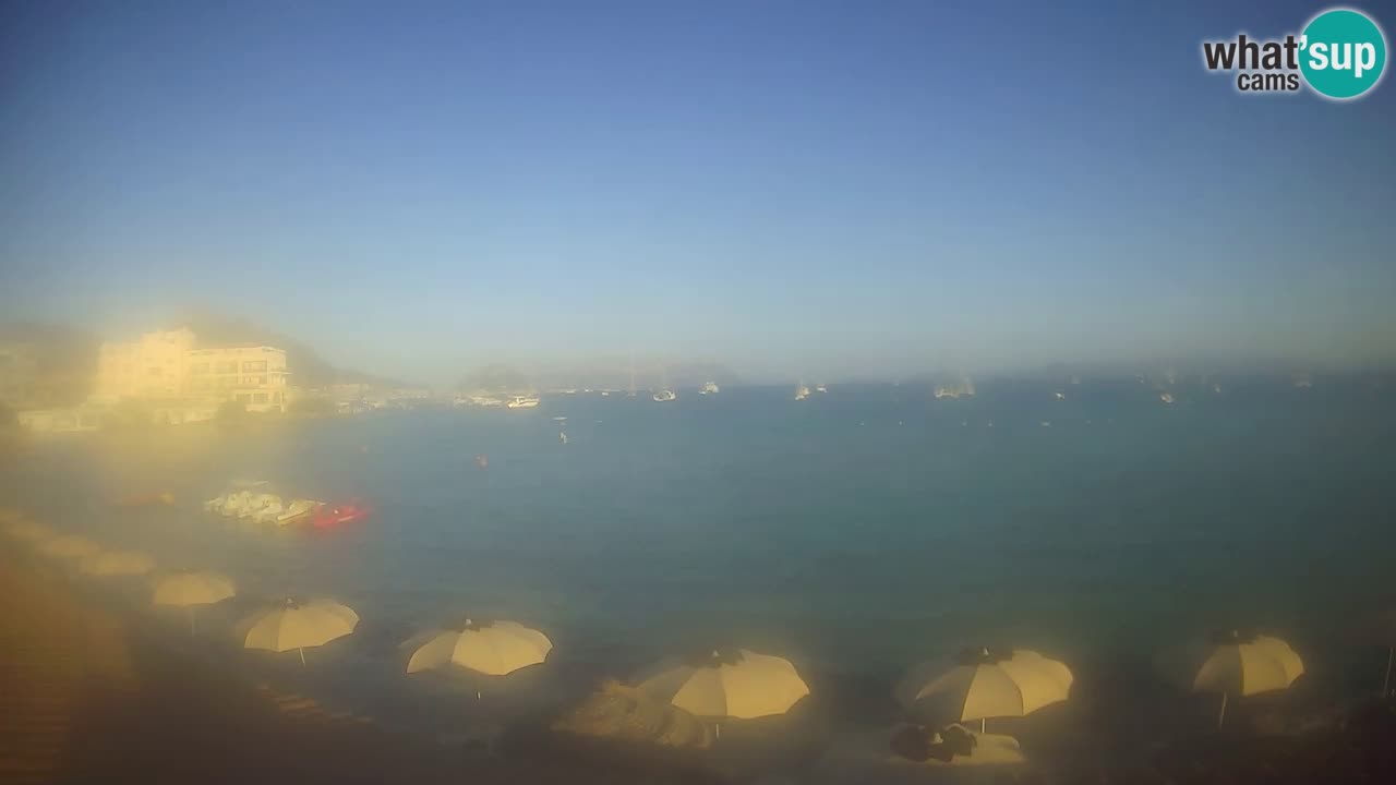 Webcam Terza Spiaggia Golfo Aranci – Vue en direct de la plage