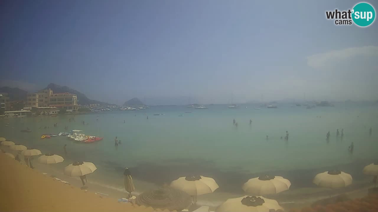 Webcam Terza Spiaggia Golfo Aranci – Vue en direct de la plage
