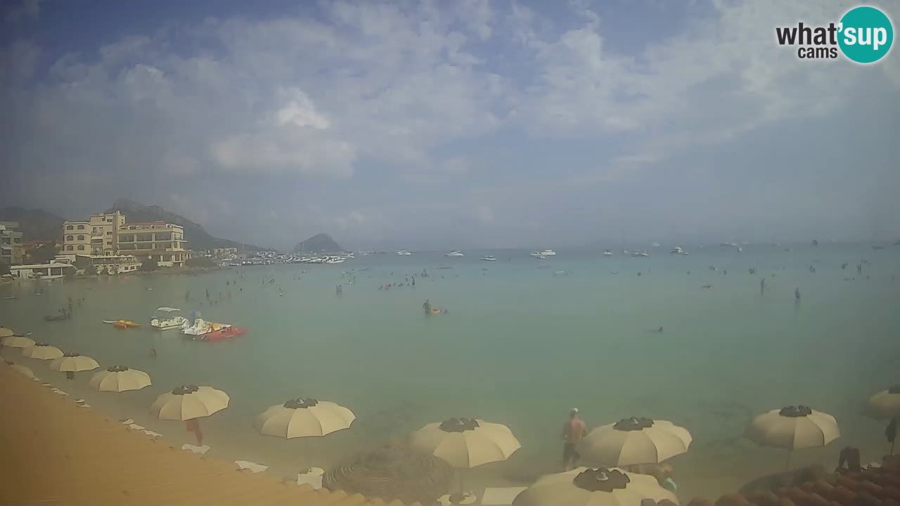 Webcam Terza Spiaggia Golfo Aranci – Vue en direct de la plage
