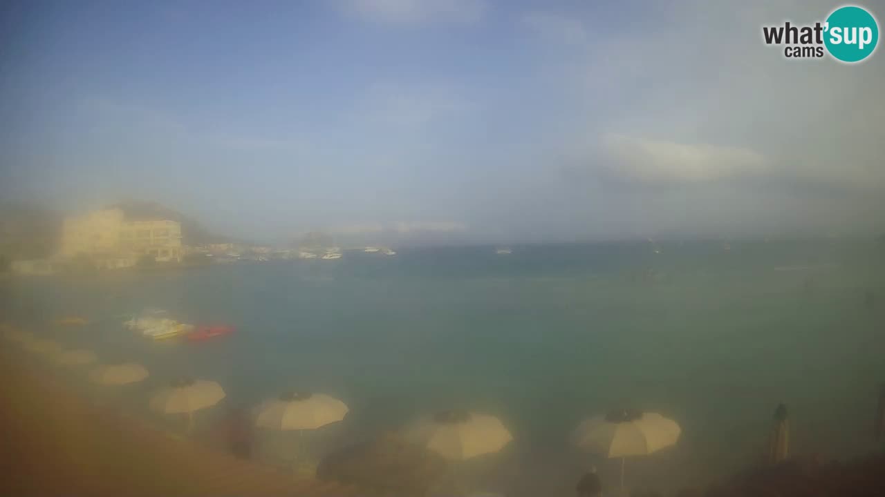 Webcam Terza Spiaggia Golfo Aranci – Vue en direct de la plage
