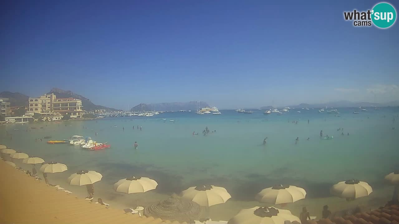 Webcam Terza Spiaggia Golfo Aranci – Liveblick auf den Strand