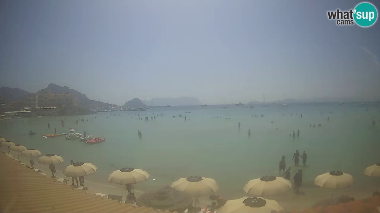 Webcam Terza Spiaggia Golfo Aranci – Liveblick auf den Strand