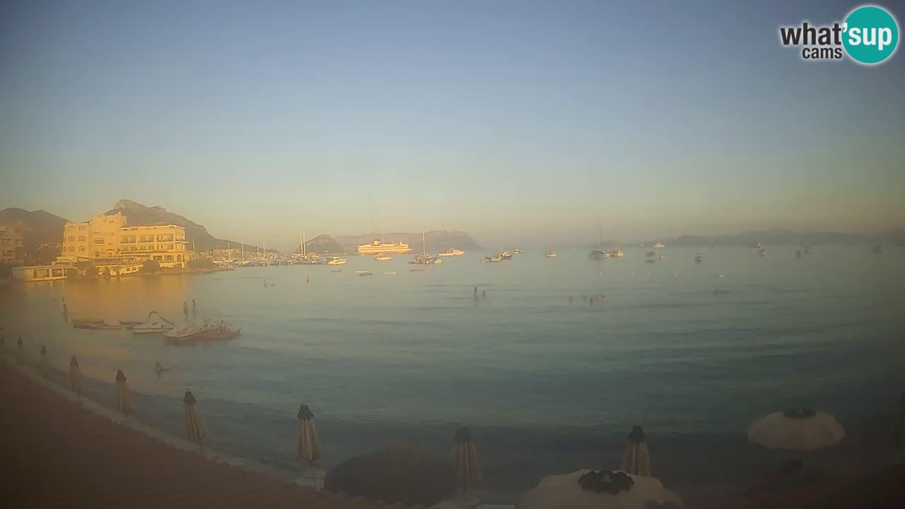 Webcam Terza Spiaggia Golfo Aranci – Vista mare in diretta