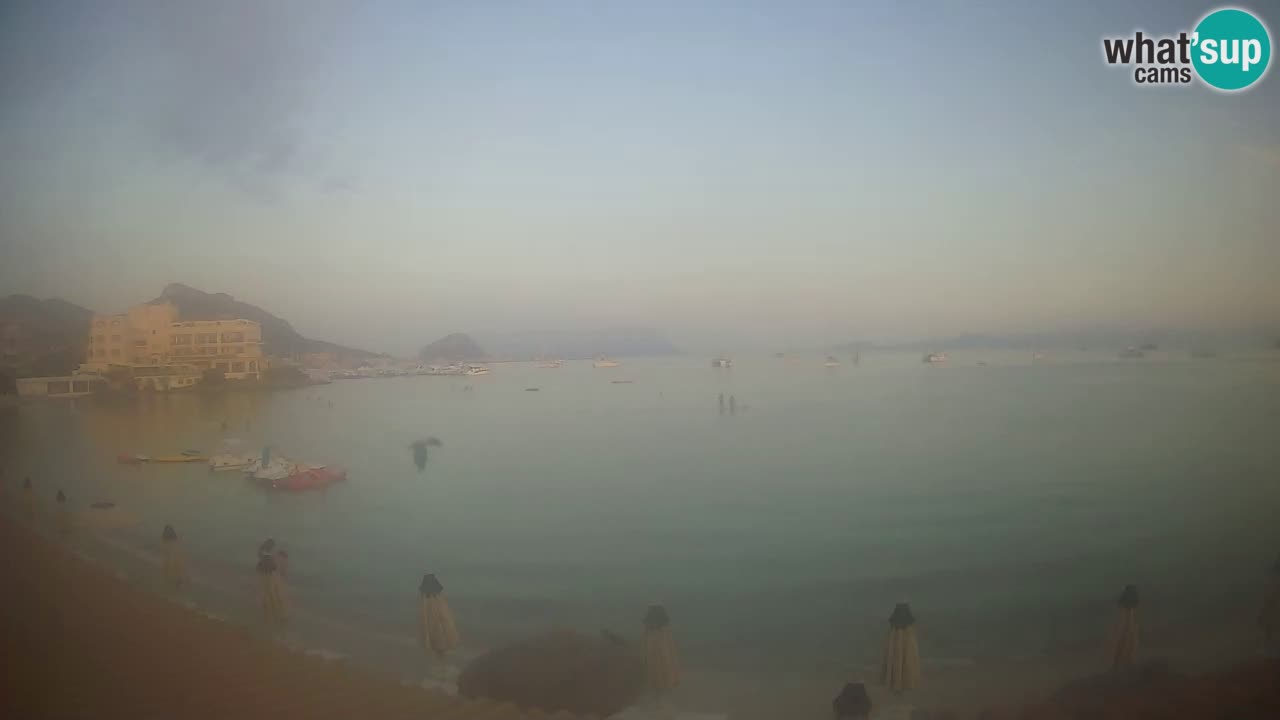 Webcam Terza Spiaggia Golfo Aranci – Liveblick auf den Strand