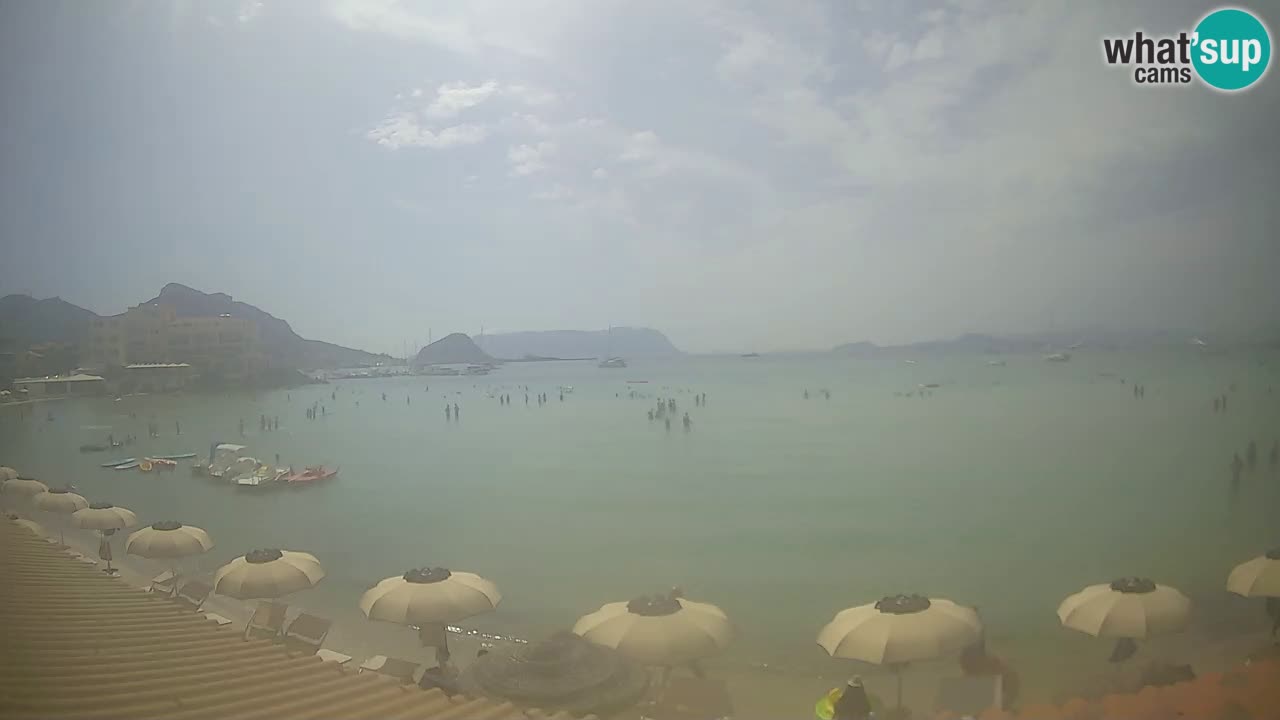 Webcam Terza Spiaggia Golfo Aranci – Vue en direct de la plage