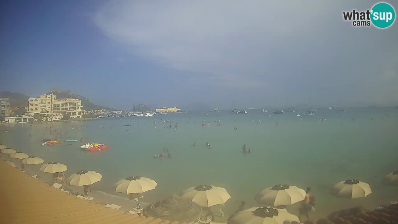 Webcam Terza Spiaggia Golfo Aranci – Vista en directo de la playa