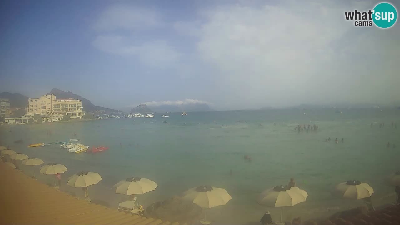 Webcam Terza Spiaggia Golfo Aranci – Liveblick auf den Strand