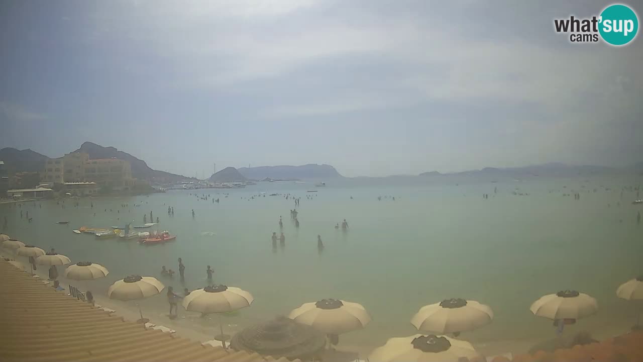 Webcam Terza Spiaggia Golfo Aranci – Liveblick auf den Strand