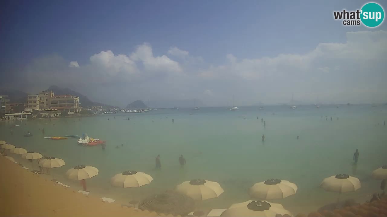 Webcam Terza Spiaggia Golfo Aranci – Vista en directo de la playa