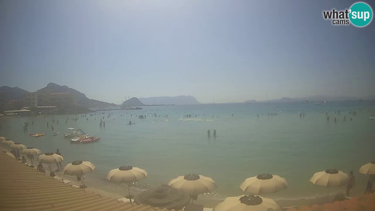 Webcam Terza Spiaggia Golfo Aranci – Liveblick auf den Strand