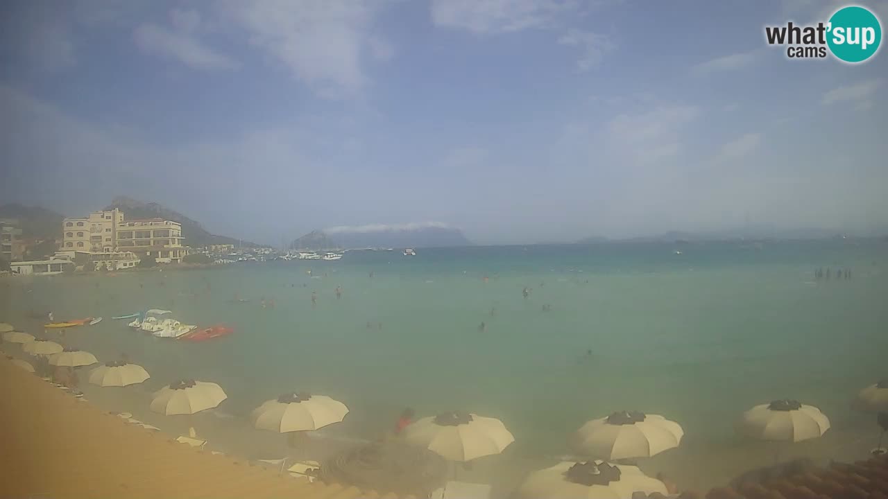 Webcam Terza Spiaggia Golfo Aranci – Vue en direct de la plage