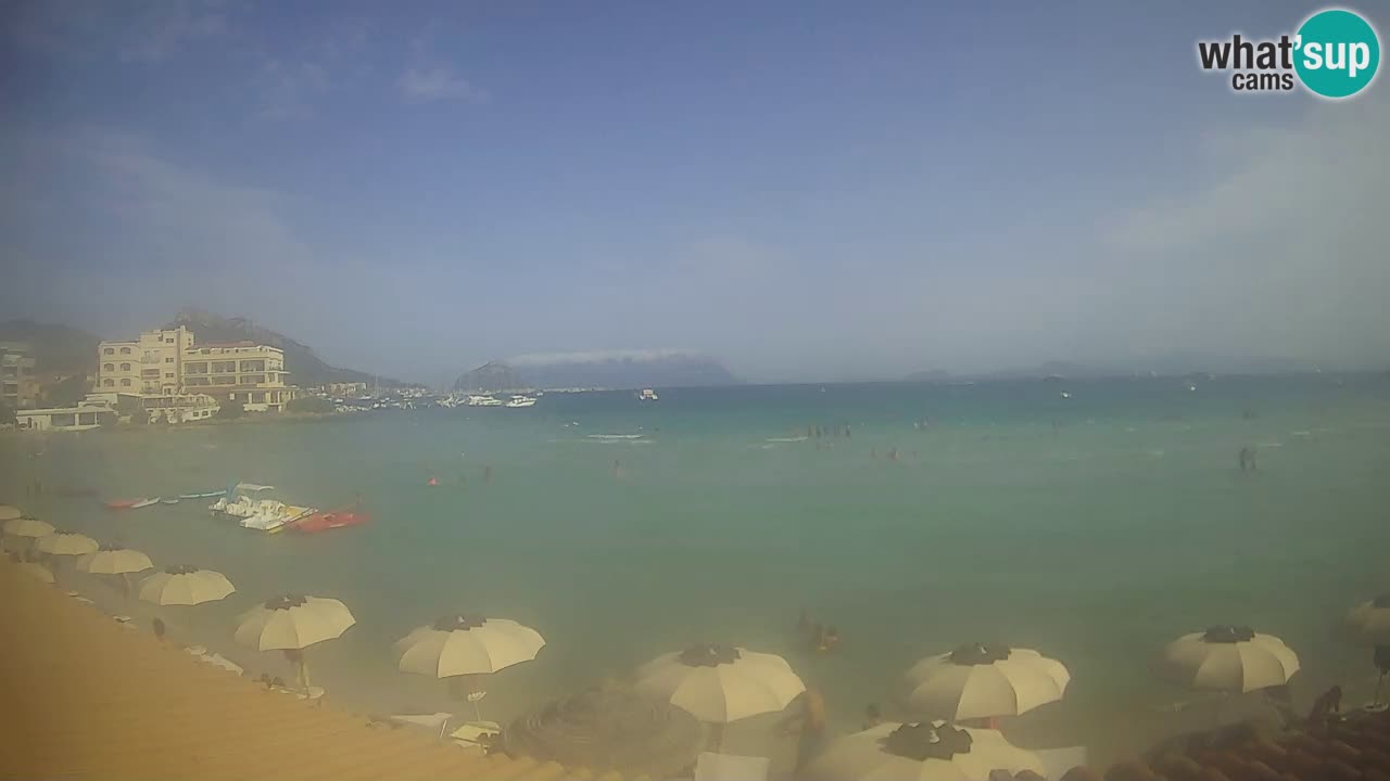 Webcam Terza Spiaggia Golfo Aranci – Vue en direct de la plage
