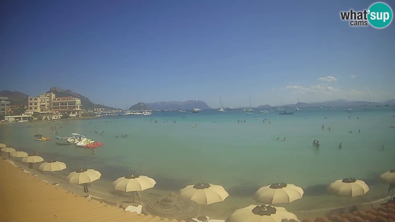 Webcam Terza Spiaggia Golfo Aranci – Vue en direct de la plage