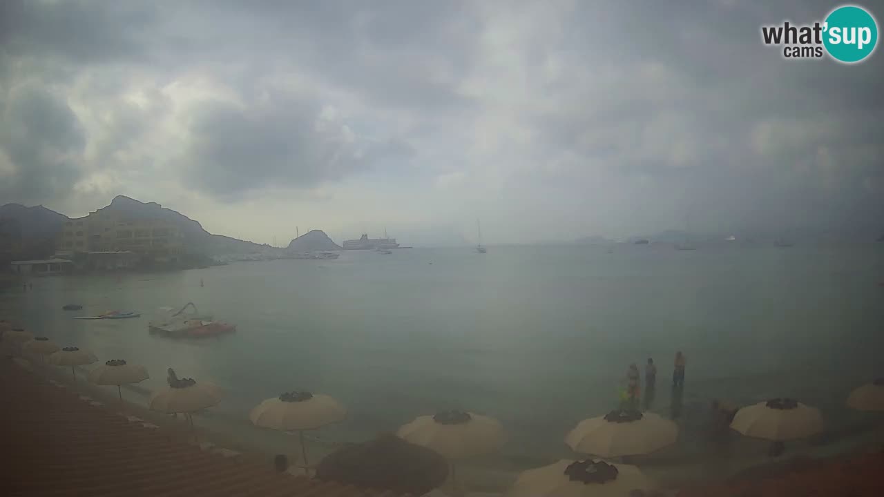 Webcam Terza Spiaggia Golfo Aranci – Liveblick auf den Strand