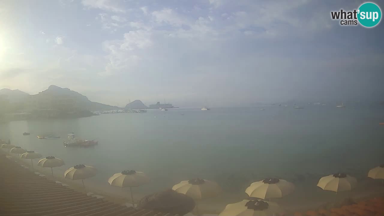 Webcam Terza Spiaggia Golfo Aranci – Vue en direct de la plage