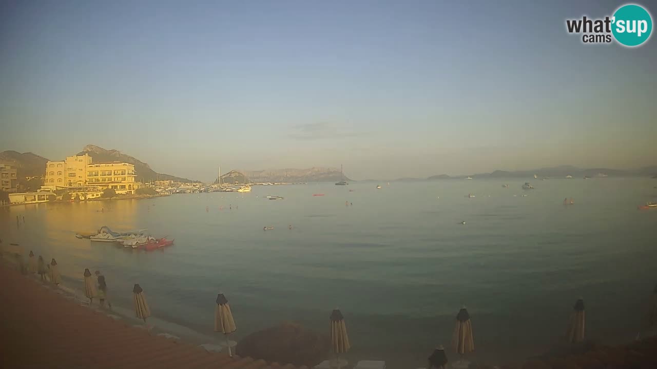 Webcam Terza Spiaggia Golfo Aranci – Liveblick auf den Strand