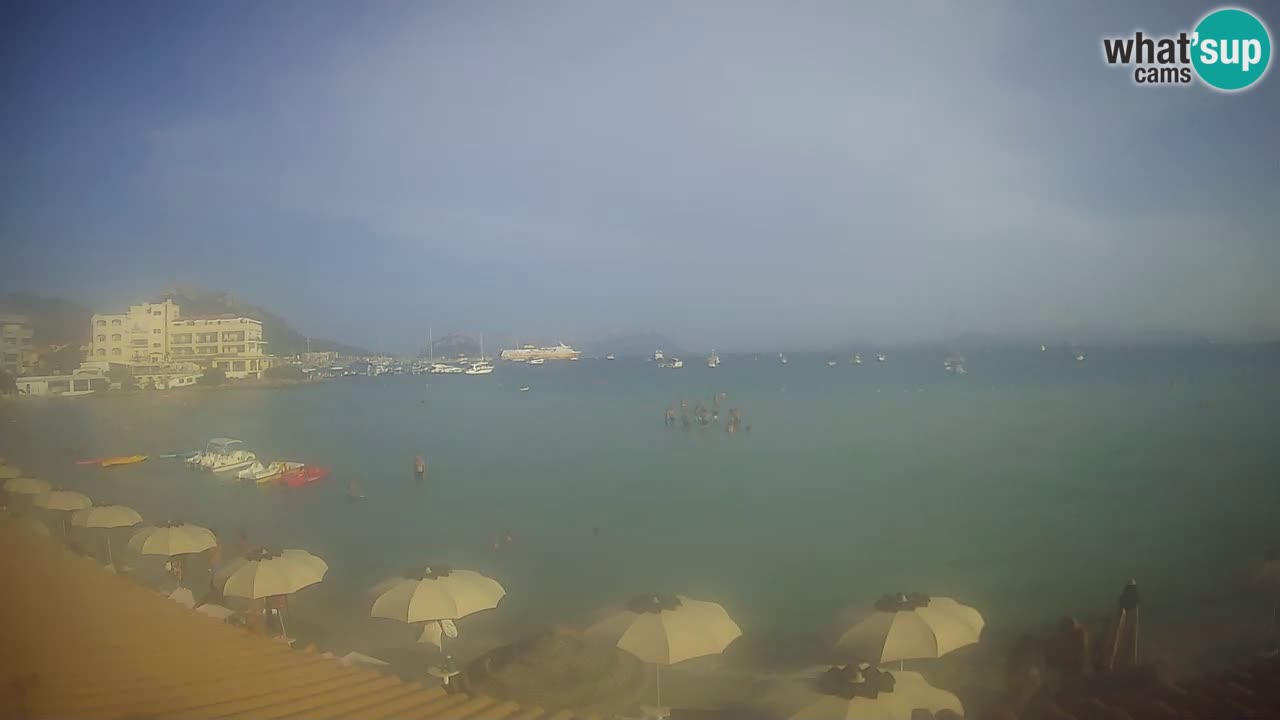Webcam Terza Spiaggia Golfo Aranci – Vista en directo de la playa