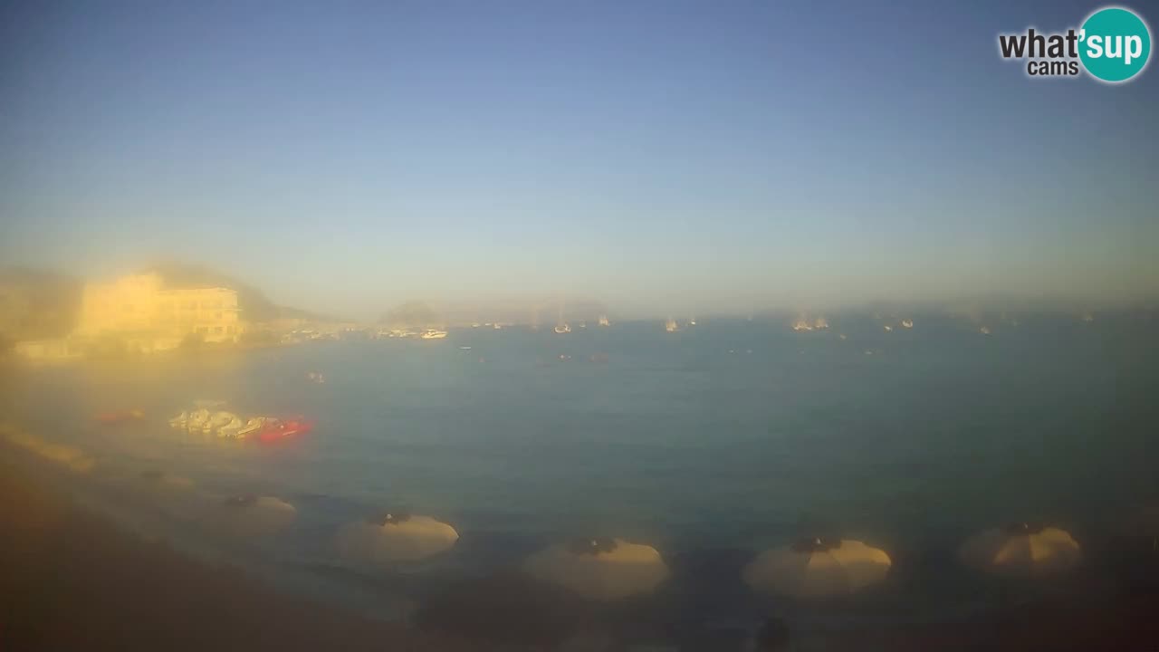 Webcam Terza Spiaggia Golfo Aranci – Vue en direct de la plage