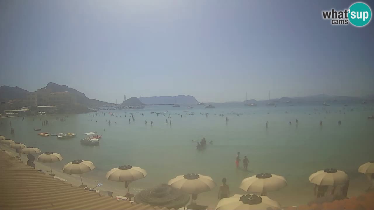 Webcam Terza Spiaggia Golfo Aranci – Liveblick auf den Strand