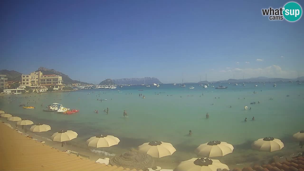 Webcam Terza Spiaggia Golfo Aranci – Vue en direct de la plage