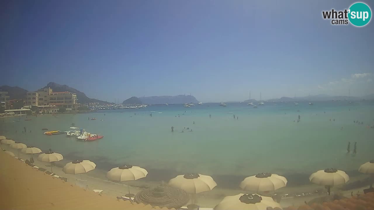 Webcam Terza Spiaggia Golfo Aranci – Vue en direct de la plage