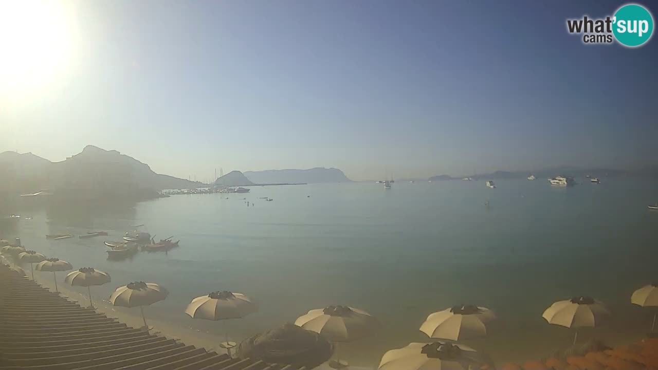 Webcam Terza Spiaggia Golfo Aranci – Vista en directo de la playa