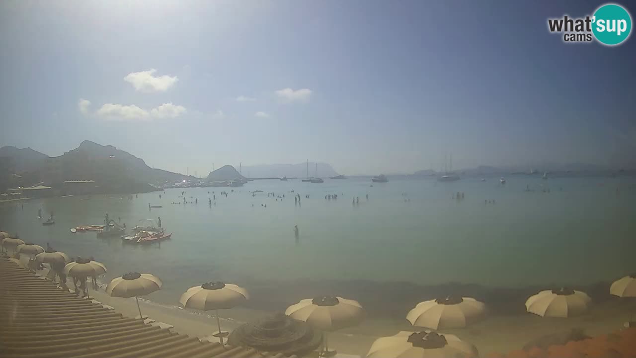 Webcam Terza Spiaggia Golfo Aranci – Liveblick auf den Strand