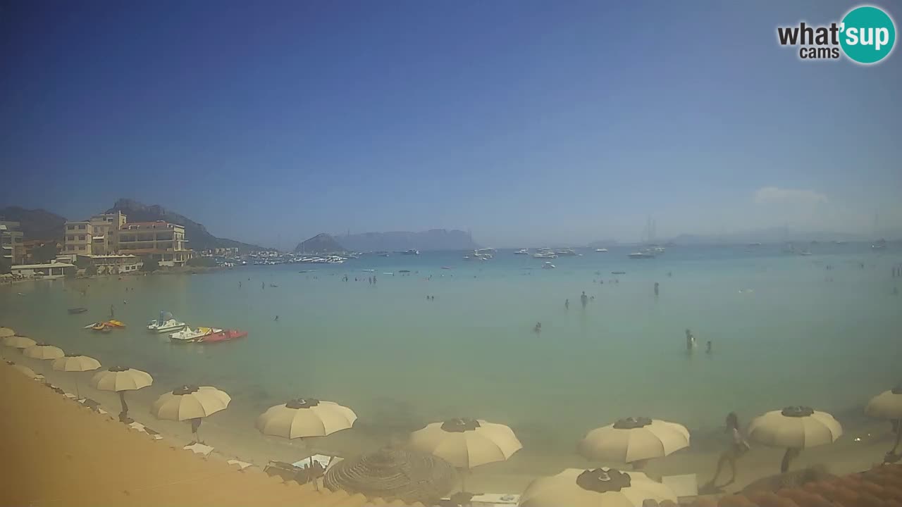Webcam Terza Spiaggia Golfo Aranci – Vue en direct de la plage