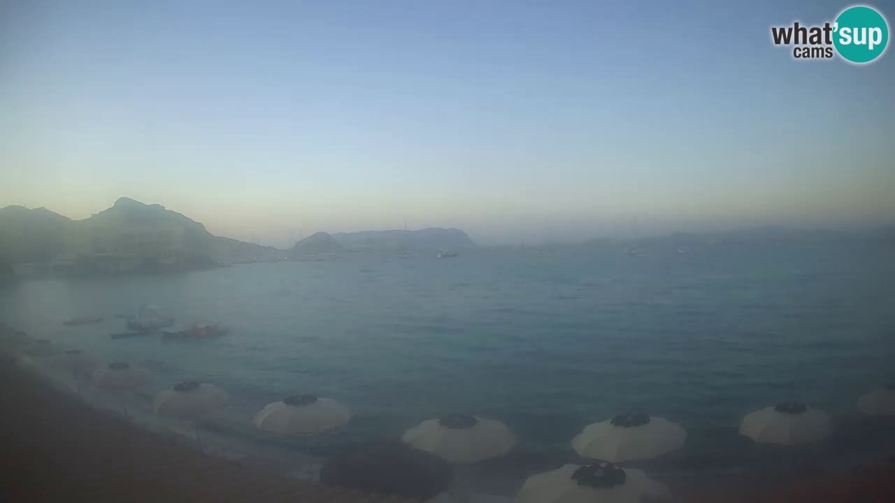 Webcam Terza Spiaggia Golfo Aranci – Vue en direct de la plage