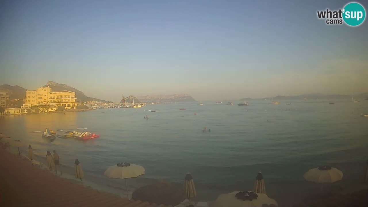 Webcam Terza Spiaggia Golfo Aranci – Vue en direct de la plage
