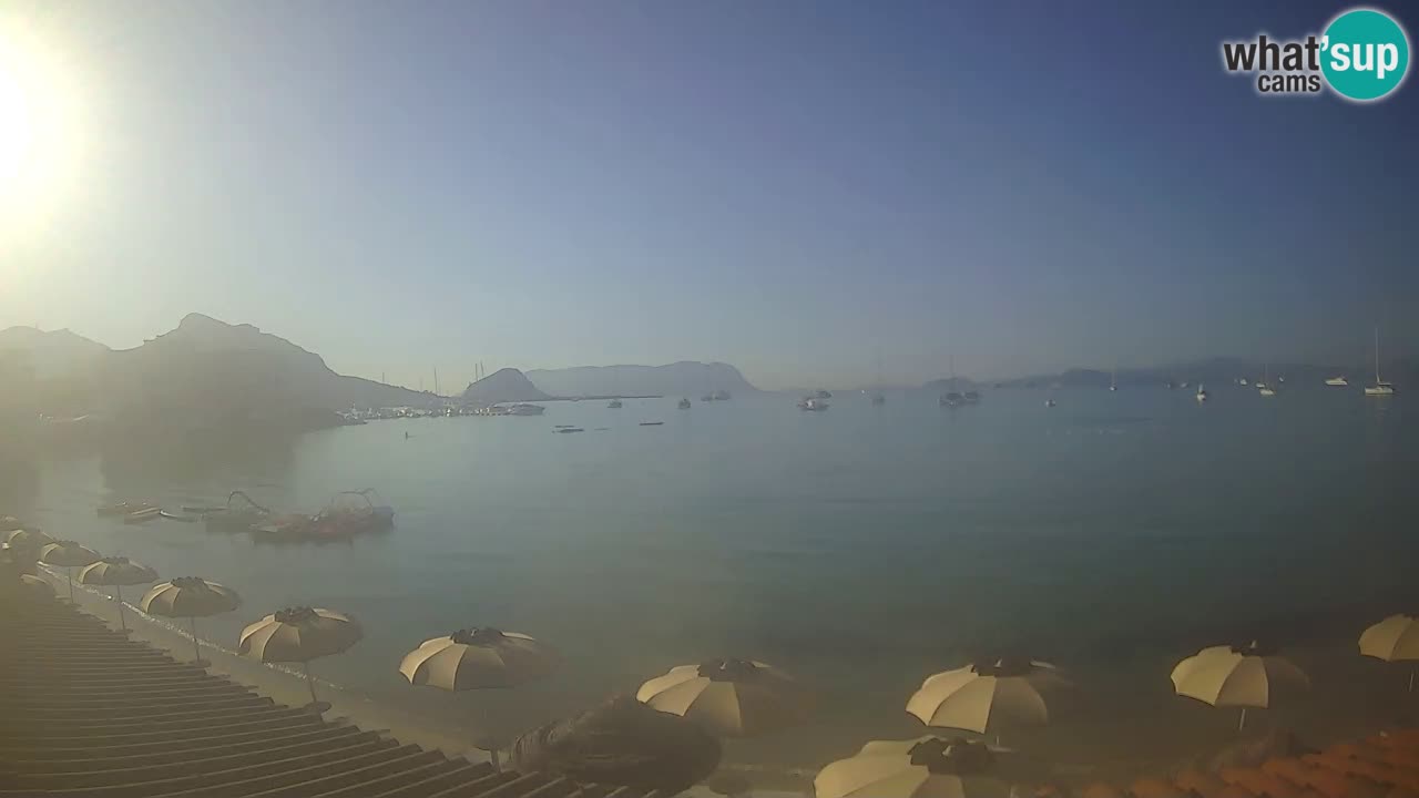 Webcam Terza Spiaggia Golfo Aranci – Liveblick auf den Strand