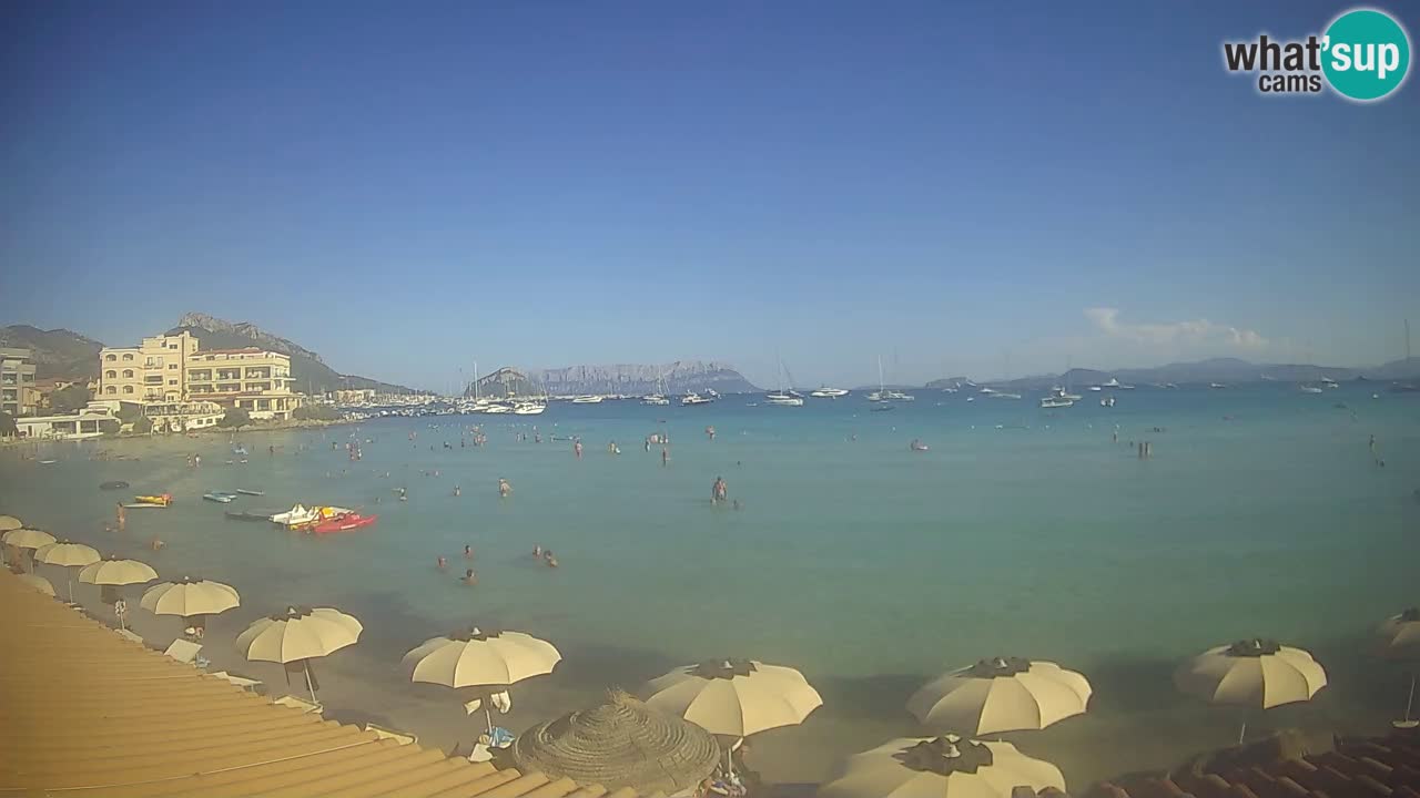 Webcam Terza Spiaggia Golfo Aranci – Vue en direct de la plage