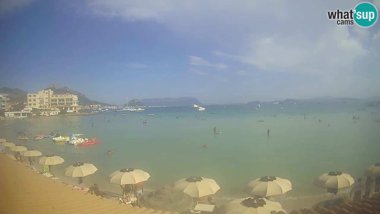 Webcam Terza Spiaggia Golfo Aranci – Liveblick auf den Strand