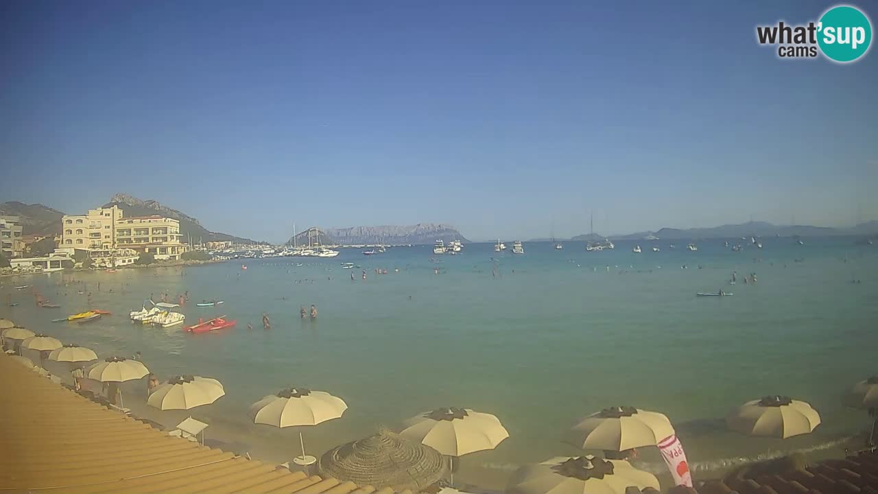 Webcam Terza Spiaggia Golfo Aranci – Vue en direct de la plage