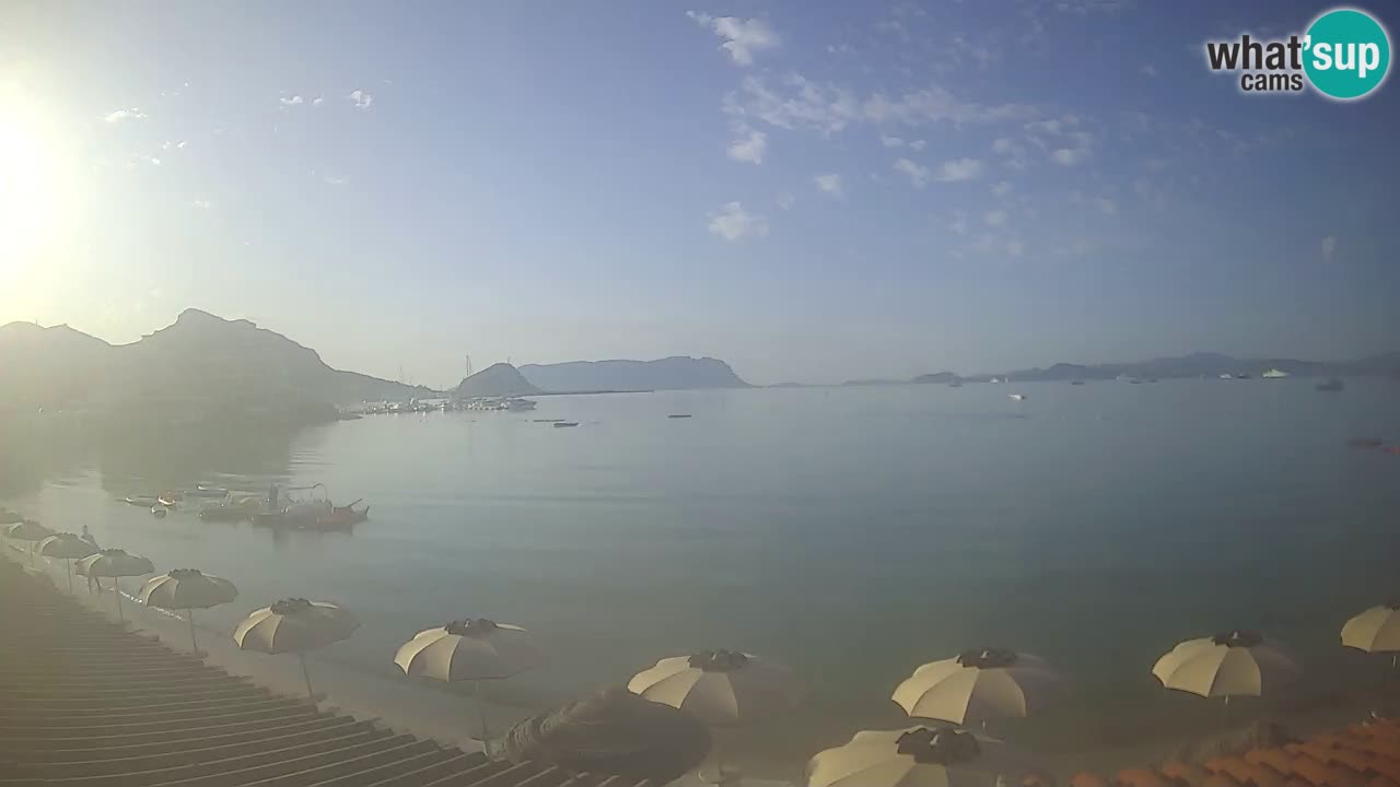 Webcam Terza Spiaggia Golfo Aranci – Vue en direct de la plage