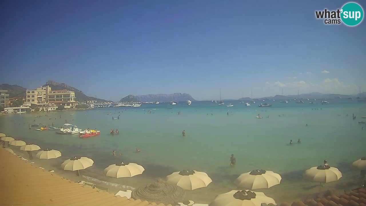 Webcam Terza Spiaggia Golfo Aranci – Vue en direct de la plage