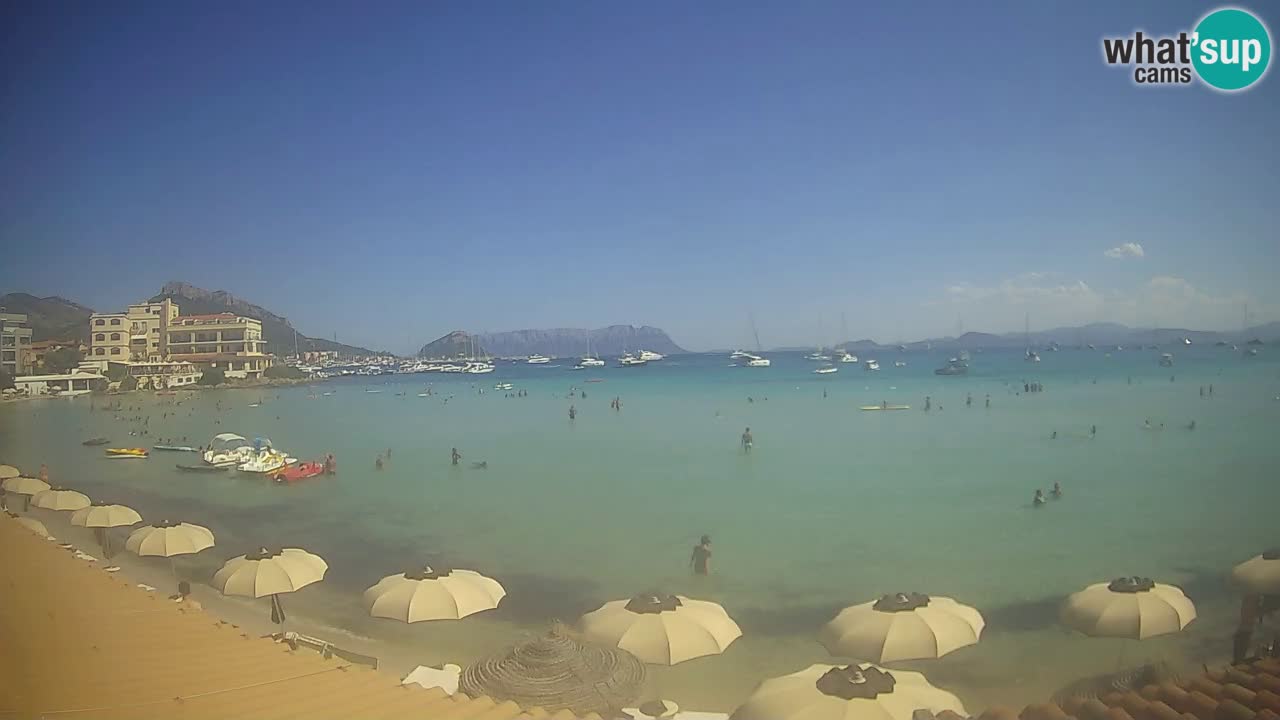 Webcam Terza Spiaggia Golfo Aranci – Vue en direct de la plage
