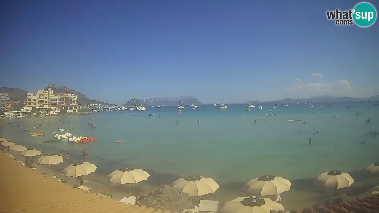 Webcam Terza Spiaggia Golfo Aranci – Liveblick auf den Strand