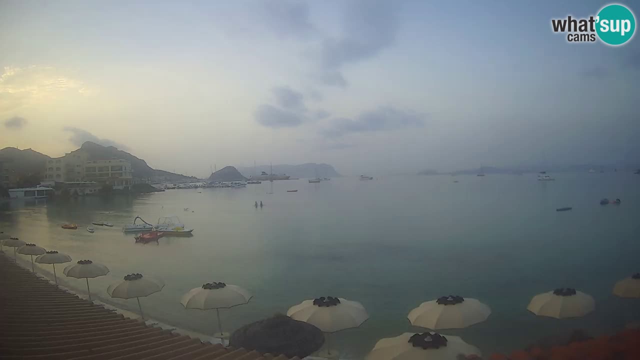 Webcam Terza Spiaggia Golfo Aranci – Vue en direct de la plage