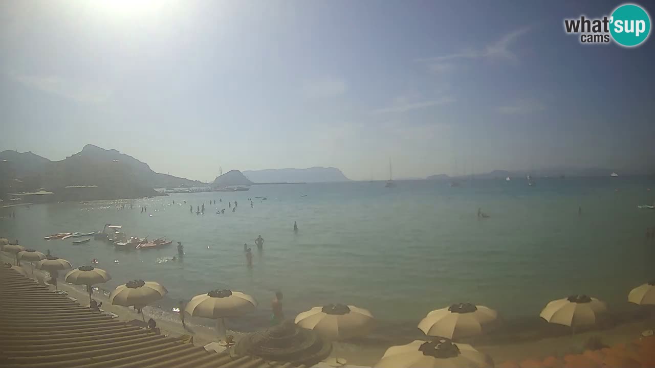 Webcam Terza Spiaggia Golfo Aranci – Vista en directo de la playa
