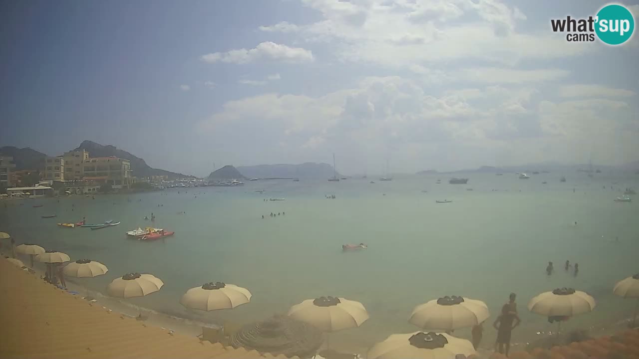 Webcam Terza Spiaggia Golfo Aranci – Liveblick auf den Strand