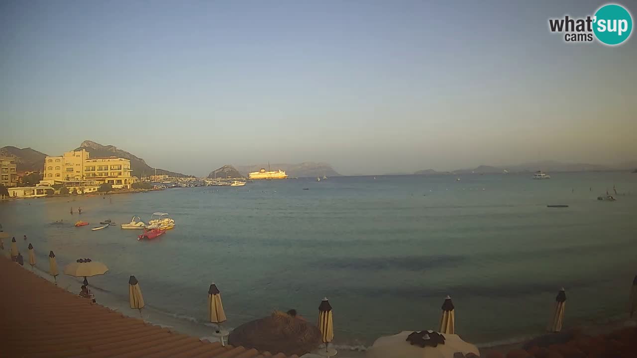 Webcam Terza Spiaggia Golfo Aranci – Vista en directo de la playa