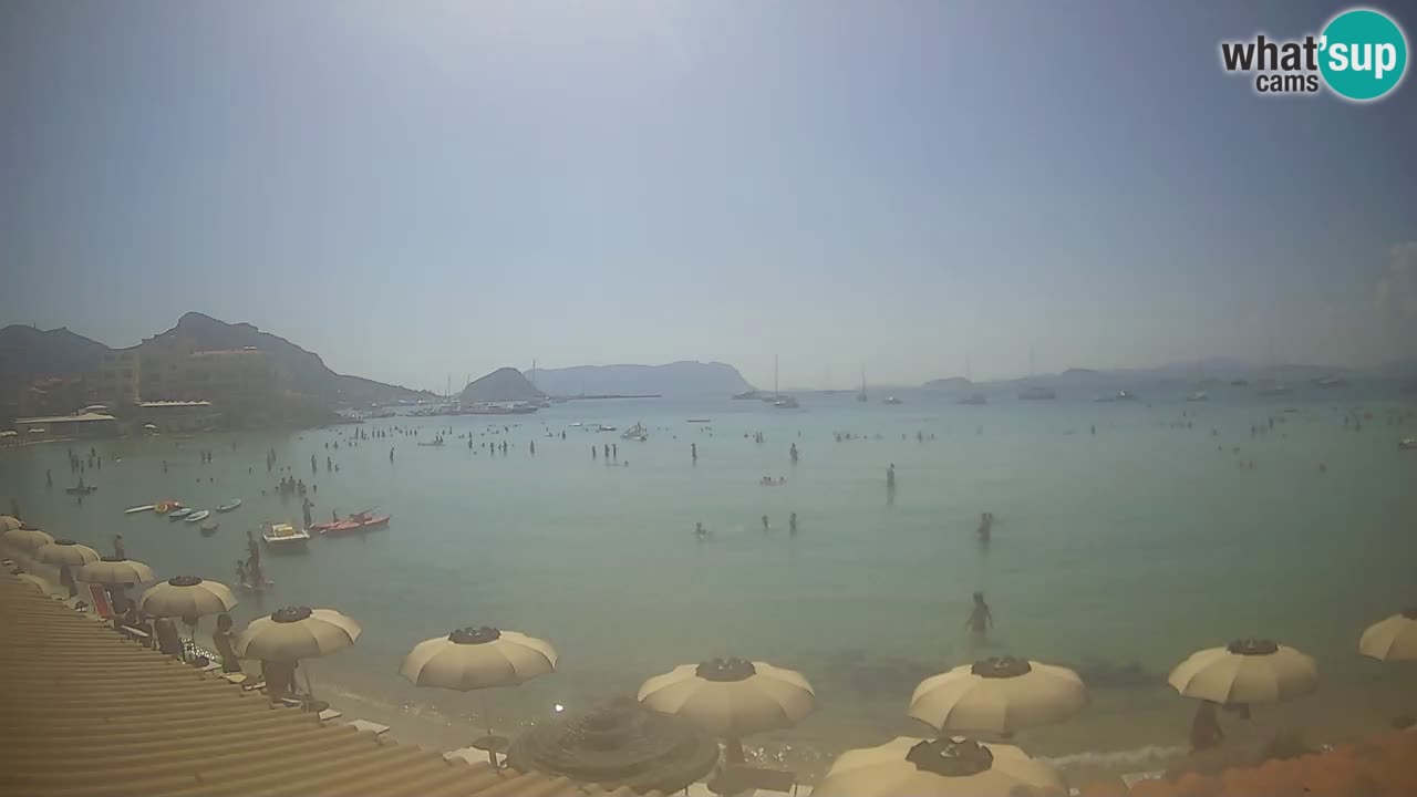 Webcam Terza Spiaggia Golfo Aranci – Liveblick auf den Strand