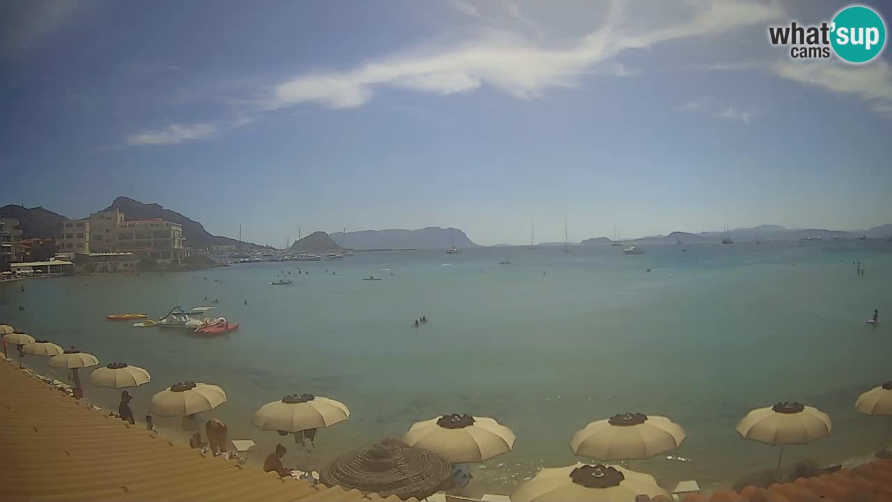 Webcam Terza Spiaggia Golfo Aranci – Vista mare in diretta
