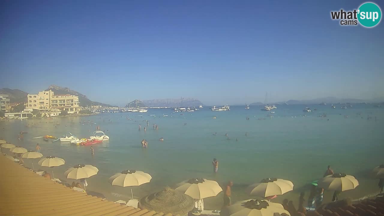 Webcam Terza Spiaggia Golfo Aranci – Liveblick auf den Strand